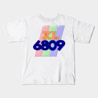 XL6809 background Kids T-Shirt